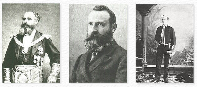 The Founders of the Golden Dawn - Bros. Woodman, Westcott, and Mathers